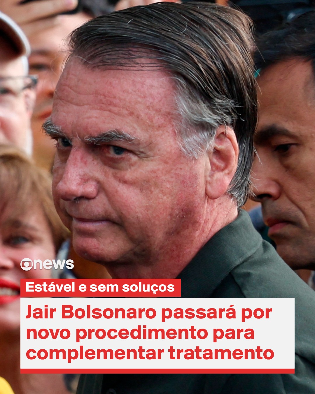 Bolsonaro passa por novo procedimento em Brasília após instabilidade na pressão e soluços