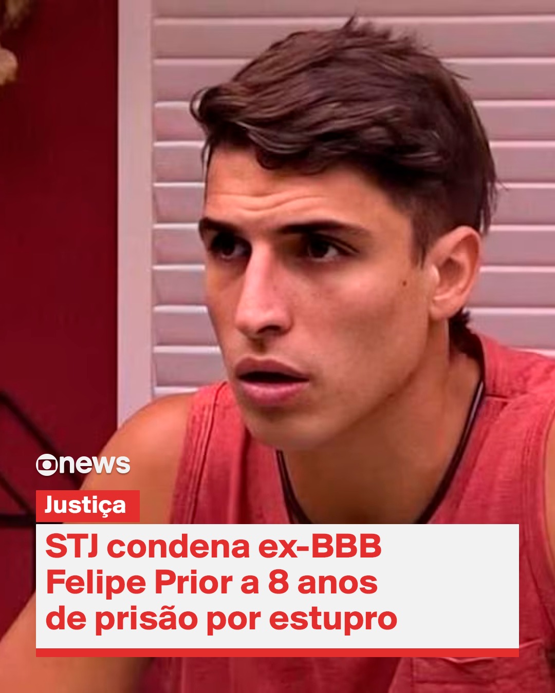 JUSTIÇA MANTÉM condenação de Felipe Prior a 8 anos de prisão por estupro