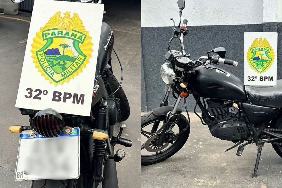Mulher sem CNH é presa em Sarandi após comprar placa de moto em aplicativo de compras