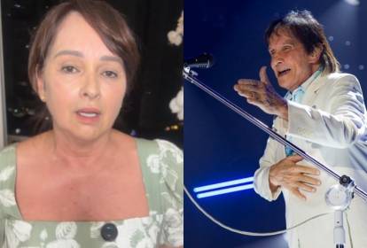 Myrian Rios defende Roberto Carlos após polêmicas sobre comportamento do cantor em shows
