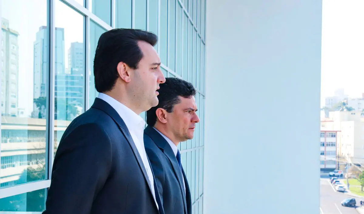 Ratinho Junior veta apoio a Sergio Moro para o Governo do Paraná e cita “falta de clima”