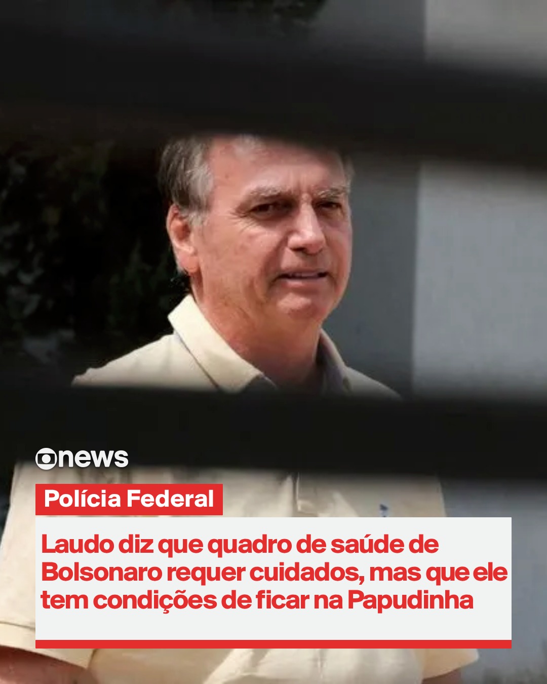 Médicos da PF atestam que Bolsonaro tem sete doenças crônicas, mas pode seguir preso