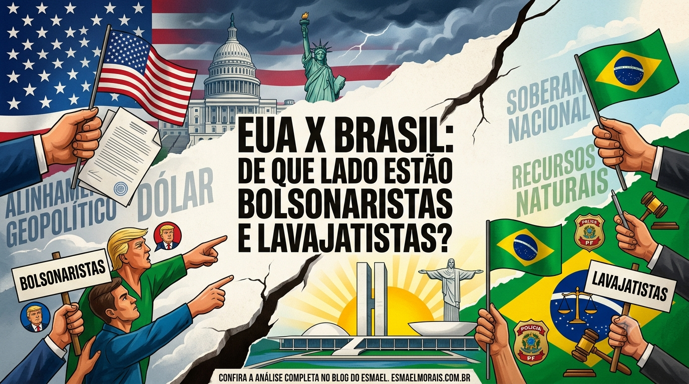 Disputa entre EUA e Brasil divide opiniões de bolsonaristas e lavajatistas no cenário político