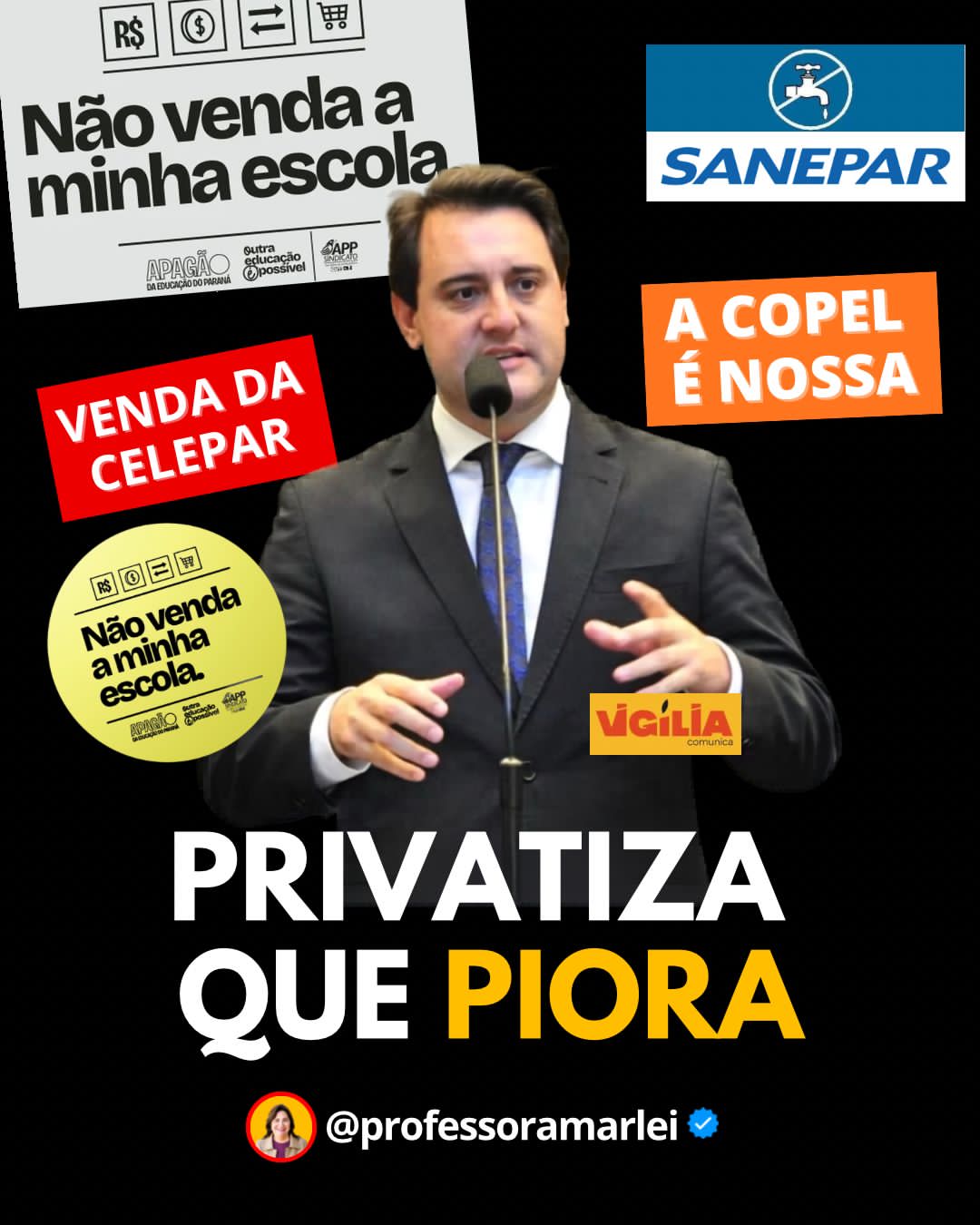 Privatização do Colégio Protásio de Carvalho gera críticas de abandono por parte da comunidade escolar